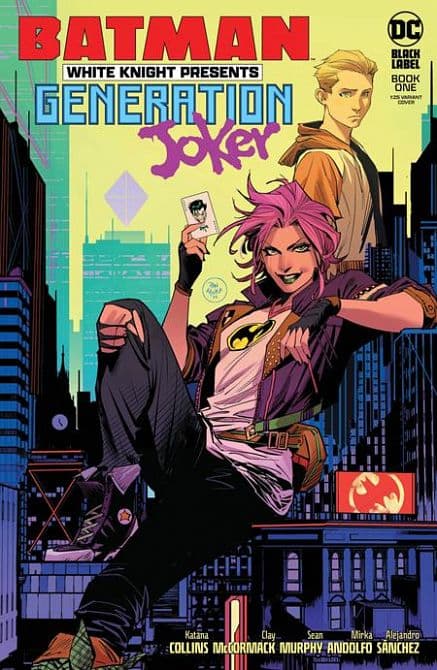 Cover Art for BATMAN WHITE KNIGHT PRESENTS GENERATION JOKER