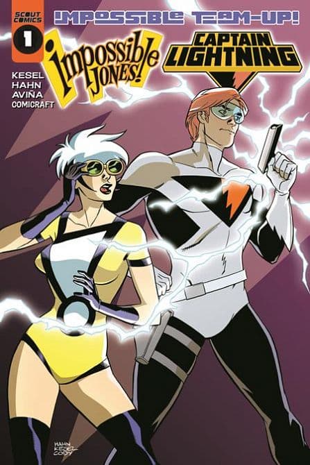 IMPOSSIBLE TEAM UP ( ONE SHOT ) IMPOSSIBLE JONES AND CAPTAIN LIGHTNING CVR A DAVID HAHN