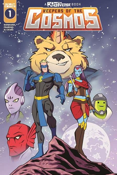 Cover Art for KEEPERS OF THE COSMOS