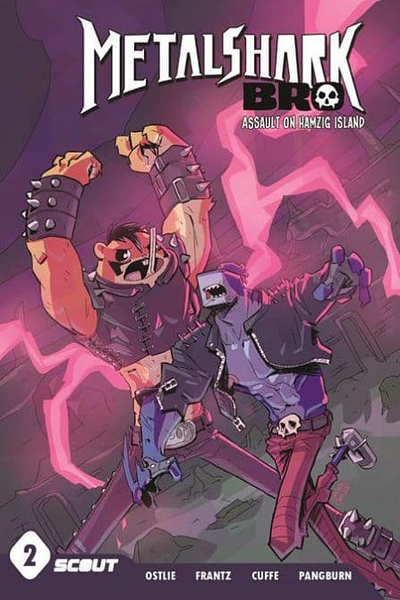 Cover Art for METAL SHARK BRO TP VOL 2 ASSAULT ON HAMZIG ISLAND