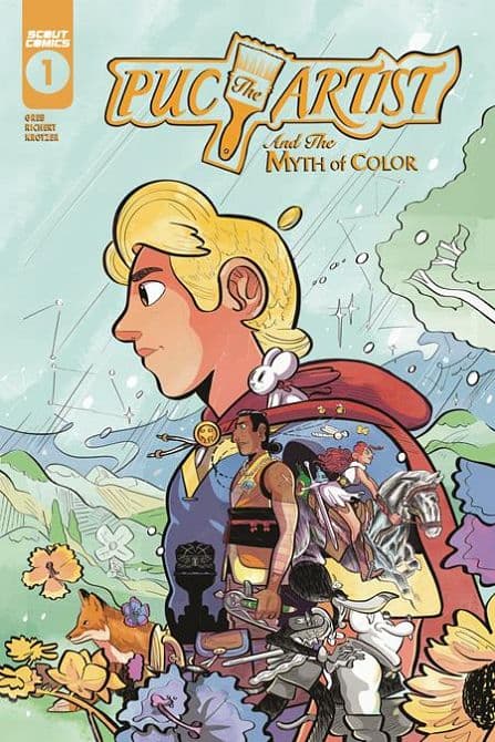 Cover Art for PUC THE ARTIST AND THE MYTH OF COLOR ( ONE SHOT ) CVR A GARRETT RICHERT