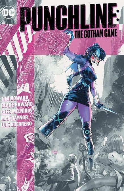 Cover Art for PUNCHLINE THE GOTHAM GAME HC