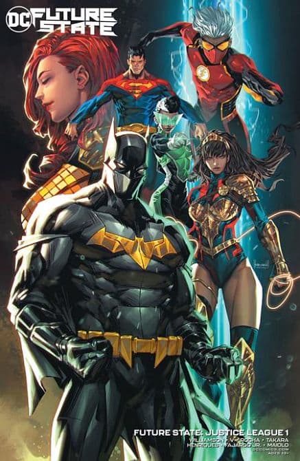 Cover Art for FUTURE STATE JUSTICE LEAGUE ( 2021 )