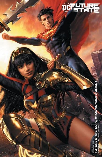 Cover Art for FUTURE STATE SUPERMAN WONDER WOMAN ( 2021 )