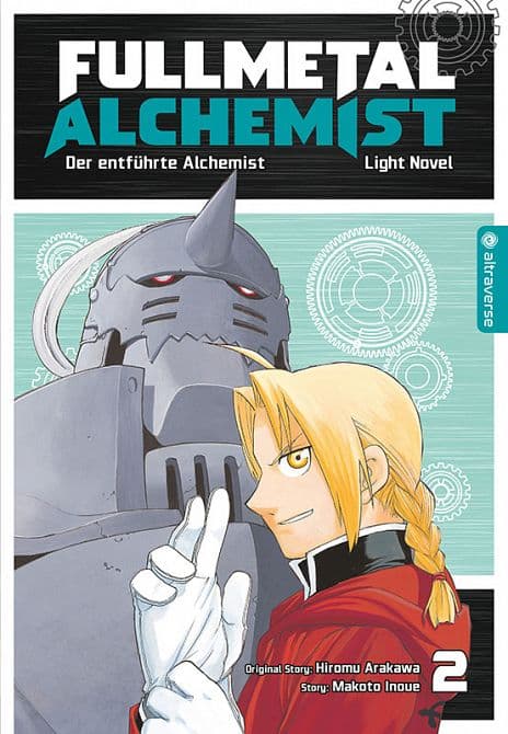 Cover Art for FULLMETAL ALCHEMIST LIGHT NOVEL