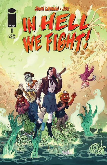 Cover Art for IN HELL WE FIGHT