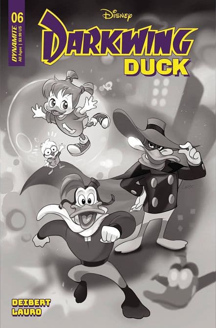 Cover Art for DARKWING DUCK