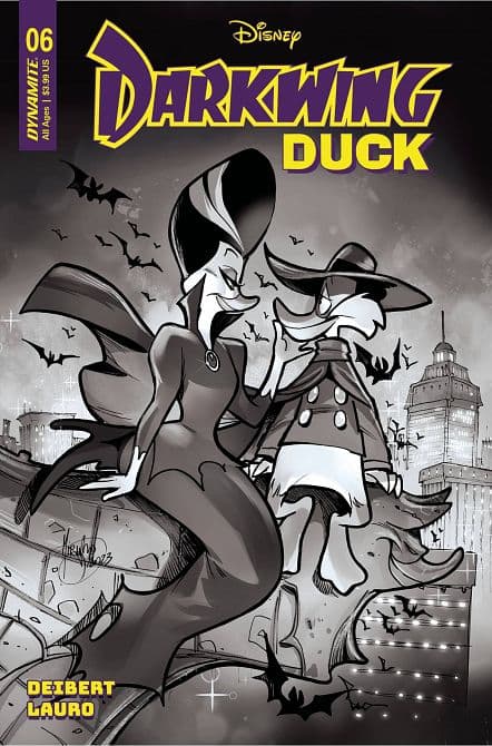 Cover Art for DARKWING DUCK