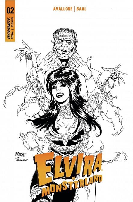 Cover Art for ELVIRA IN MONSTERLAND