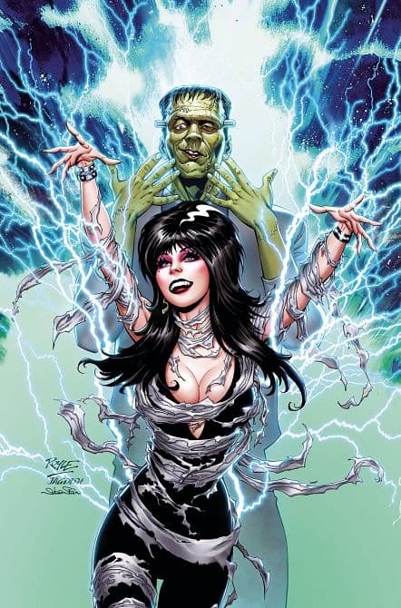 Cover Art for ELVIRA IN MONSTERLAND