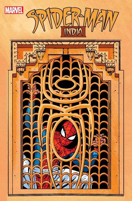 Cover Art for SPIDER-MAN INDIA
