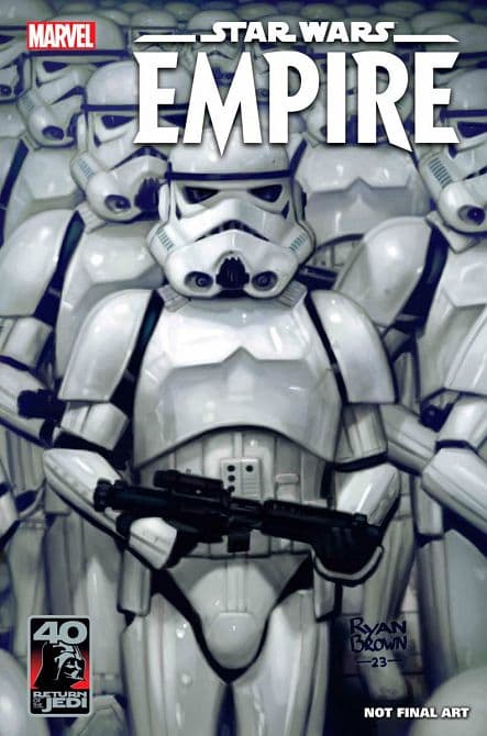 Cover Art for STAR WARS RETURN OF JEDI EMPIRE