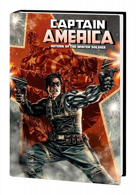 Cover Art for CAPTAIN AMERICA RETURN OF THE WINTER SOLDIER OMNIBUS HC DM