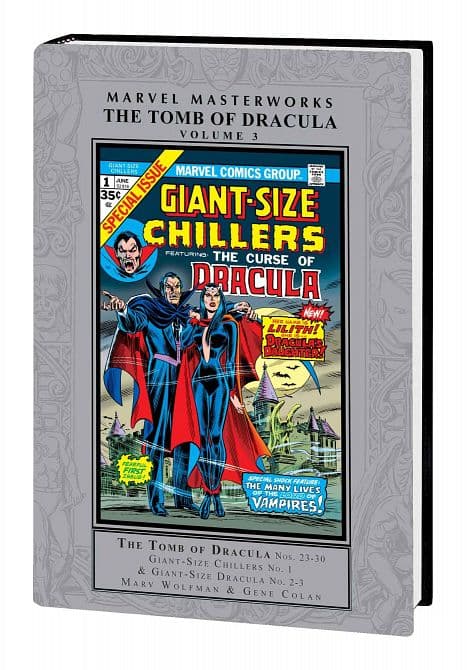 Cover Art for MARVEL MASTERWORKS TOMB DRACULA HC VOL 03