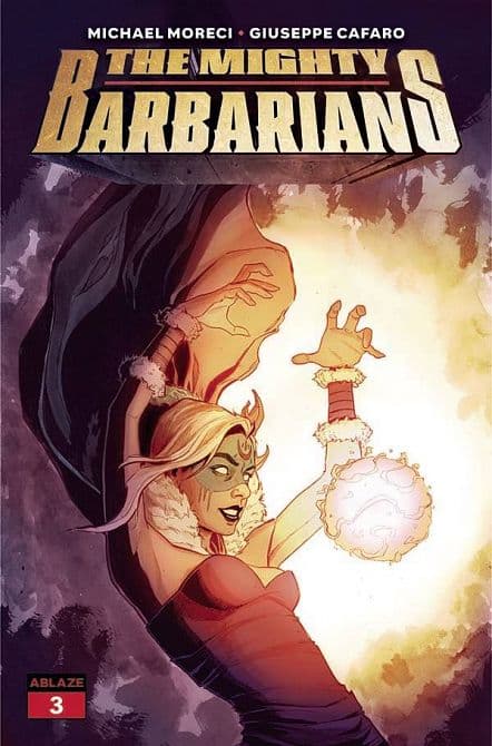 Cover Art for MIGHTY BARBARIANS