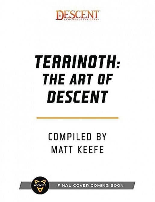Cover Art for TERRINOTH ART OF DESCENT HC