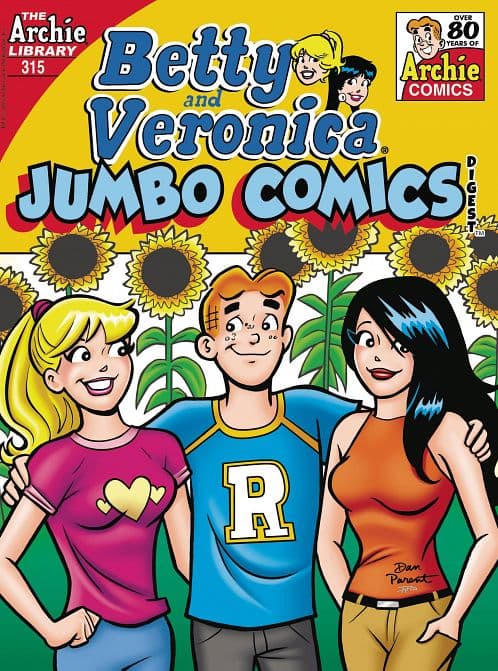 Cover Art for BETTY & VERONICA JUMBO COMICS DIGEST
