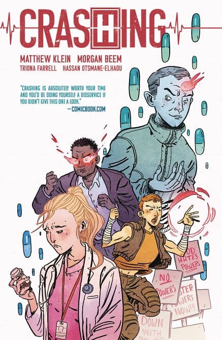 Cover Art for CRASHING TP