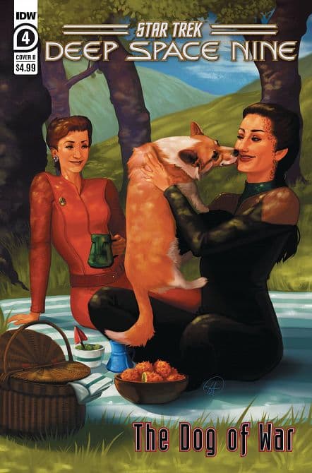 Cover Art for STAR TREK DS9 DOG OF WAR