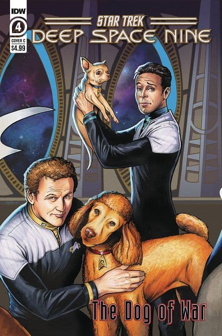Cover Art for STAR TREK DS9 DOG OF WAR