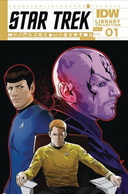 Cover Art for STAR TREK LIBRARY COLLECTION TP VOL 01