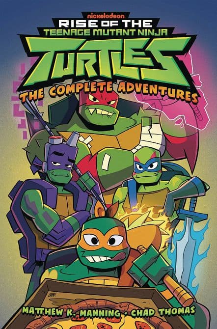 Cover Art for RISE OF TMNT TP COMPLETE ADVENTURES