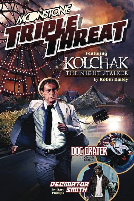 Cover Art for MOONSTONE TRIPLE THREAT JUNE 2023 PROSE NOVEL SC