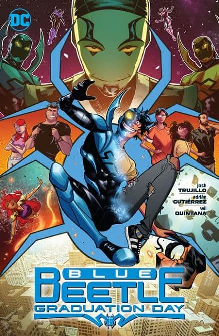 Cover Art for BLUE BEETLE GRADUATION DAY TP ENGLISH LANGUAGE VERSION