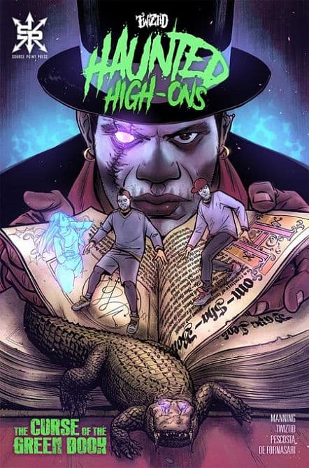 Cover Art for TWIZTID HAUNTED HIGH ONS TP VOL 2 THE CURSE OF THE GREEN BOOK