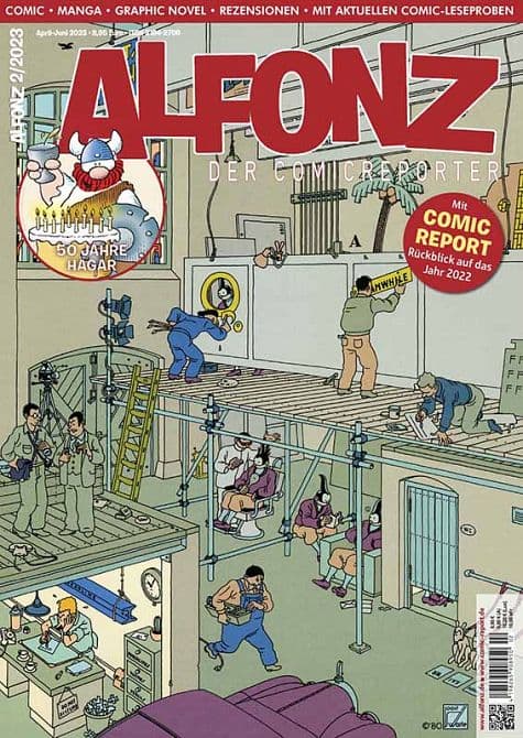 Cover Art for ALFONZ-DER COMICREPORTER