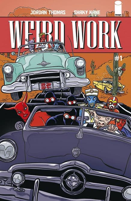 Cover Art for WEIRD WORK