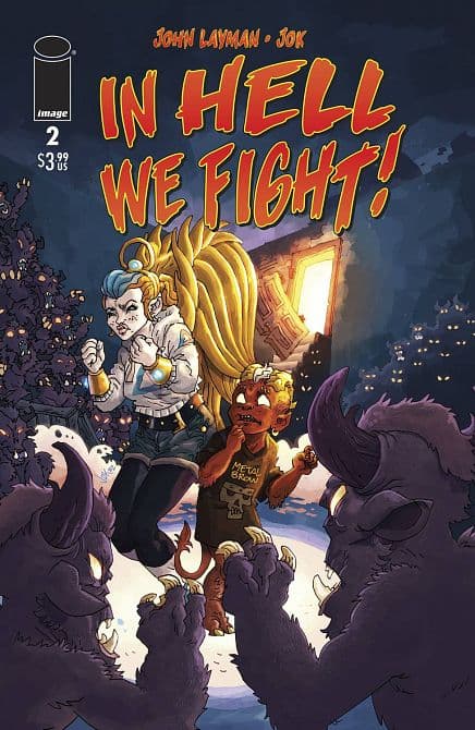 Cover Art for IN HELL WE FIGHT