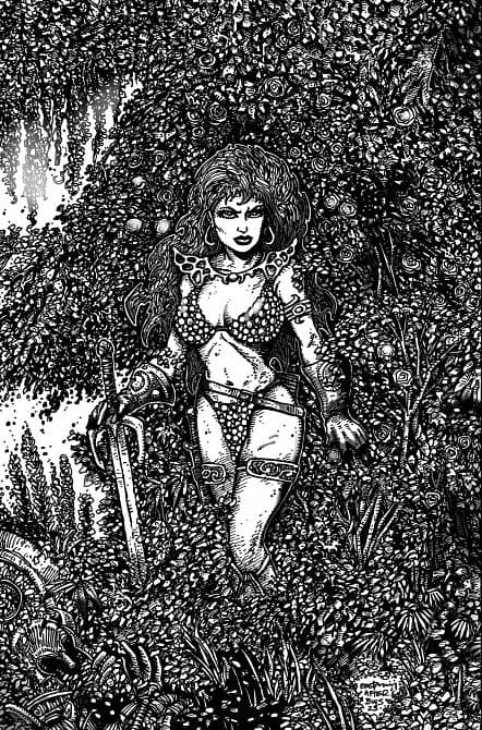 Cover Art for RED SONJA 2023