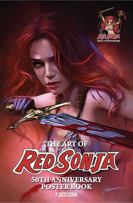 Cover Art for RED SONJA 50TH ANN POSTER BOOK SC