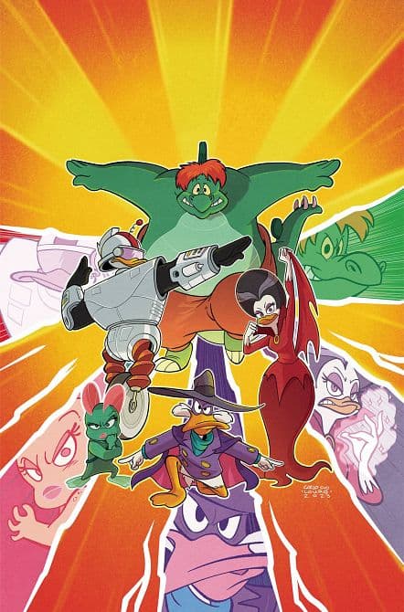 Cover Art for DARKWING DUCK