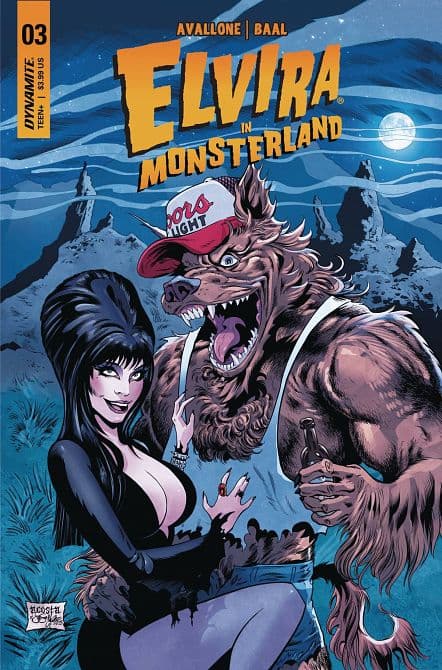 Cover Art for ELVIRA IN MONSTERLAND