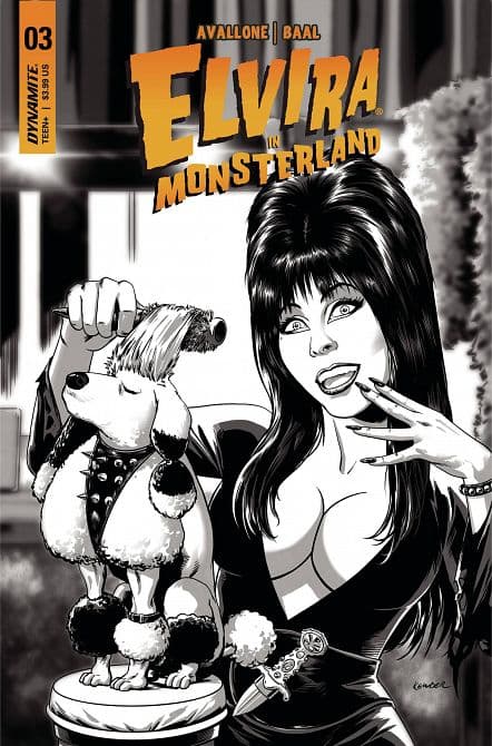 Cover Art for ELVIRA IN MONSTERLAND