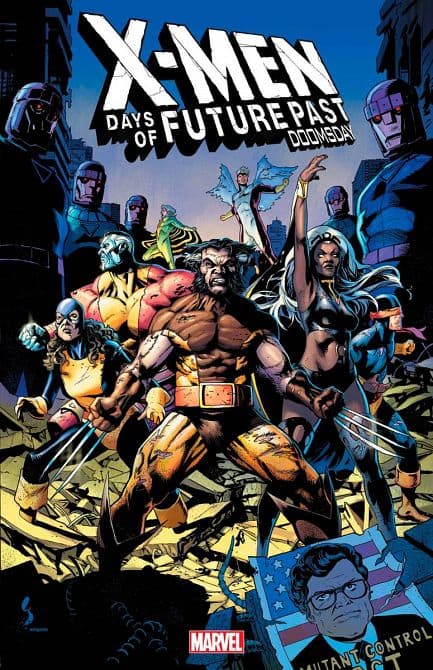 Cover Art for X-MEN DAYS OF FUTURE PAST DOOMSDAY