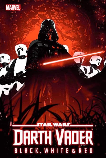 Cover Art für STAR WARS DARTH VADER BLACK WHITE AND RED