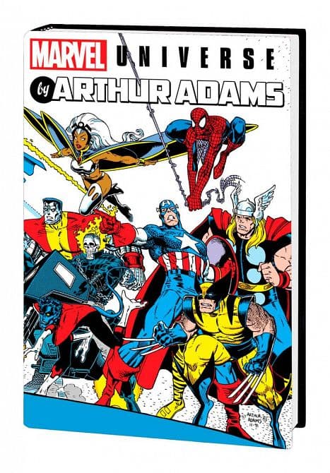 Cover Art for MARVEL UNIVERSE BY ARTHUR ADAMS OMNIBUS HC