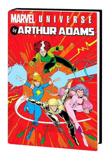 Cover Art for MARVEL UNIVERSE BY ARTHUR ADAMS OMNIBUS HC DM VARIANT