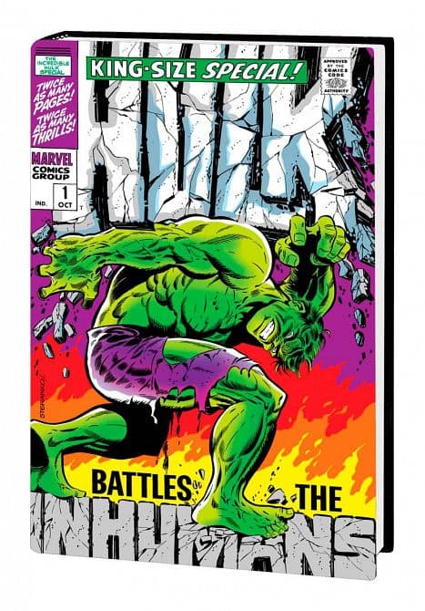 Cover Art for INCREDIBLE HULK OMNIBUS HC VOL 02 DM VARIANT