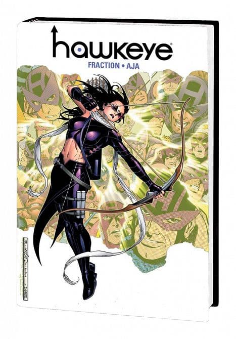 Cover Art for HAWKEYE BY FRACTION AND AJA OMNIBUS HC DM VARIANT NEW PTG