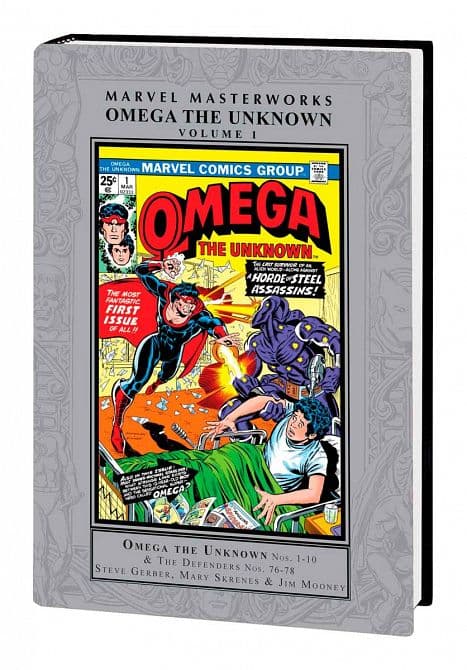 Cover Art for MARVEL MASTERWORKS OMEGA UNKNOWN HC VOL 01