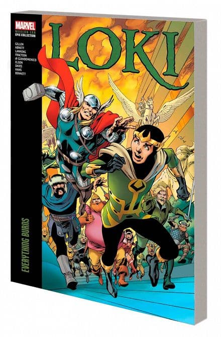 Cover Art for LOKI MODERN ERA EPIC COLLECTION TP EVERYTHING BURNS