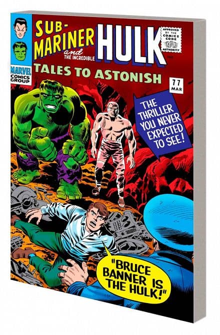 MIGHTY MARVEL MASTERWORKS INCREDIBLE HULK TP VOL 03 LESS THAN MONSTER, MORE THAN MAN [ DM ONLY ]