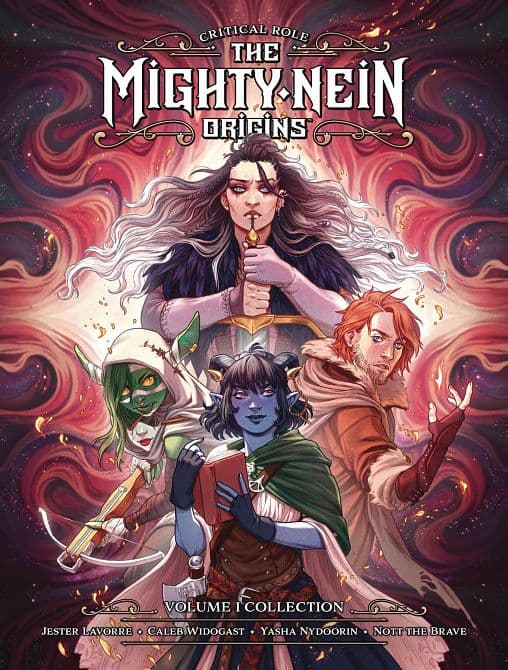 Cover Art for CRITICAL ROLE MIGHTY NEIN ORIGINS LIBRARY EDITION HC