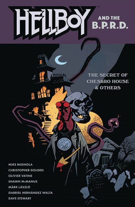 Cover Art for HELLBOY AND BPRD SECRET OF CHESBRO HOUSE TP
