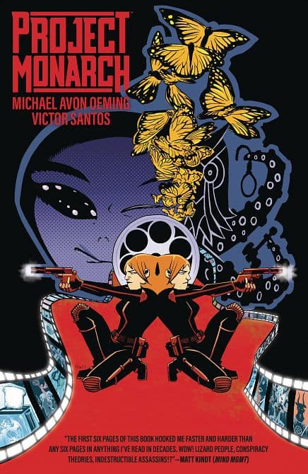 Cover Art for PROJECT MONARCH TP