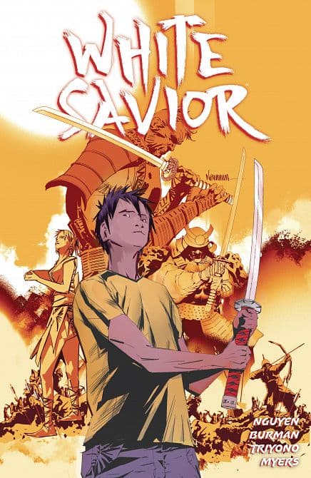 Cover Art for WHITE SAVIOR TP